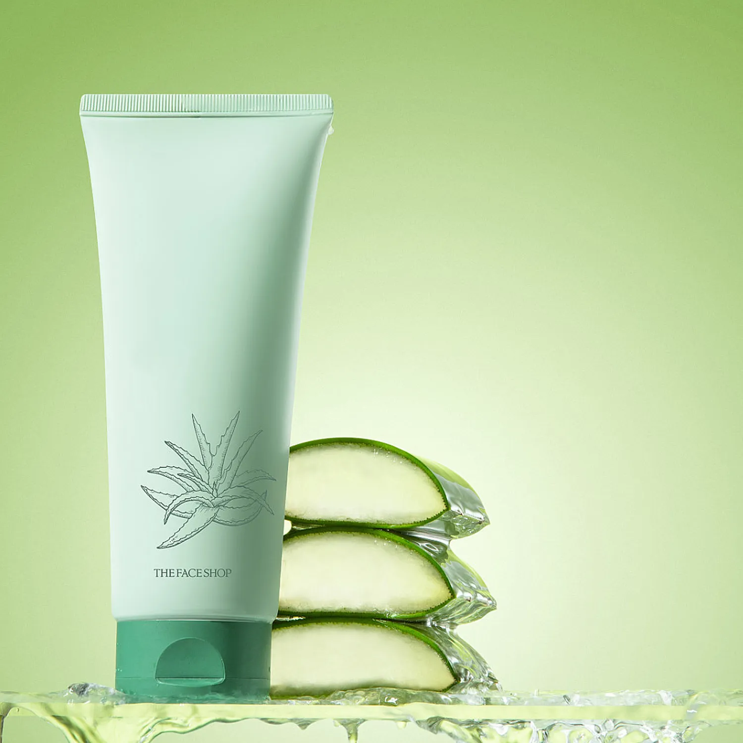 自有品牌芦荟洁面乳