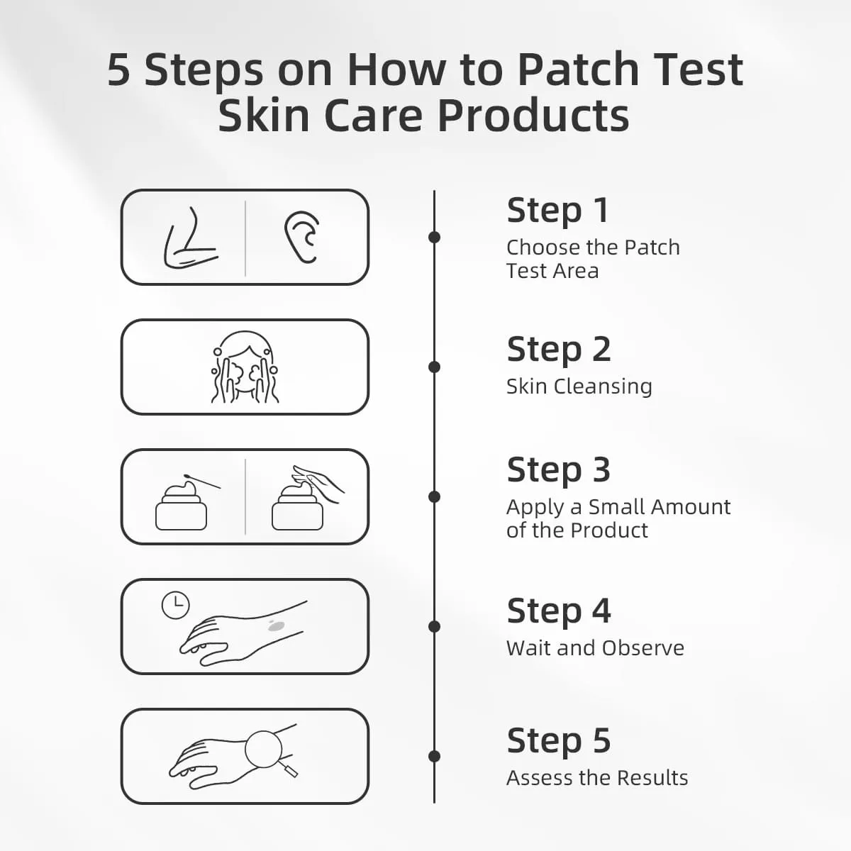 如何对护肤品进行皮肤测试