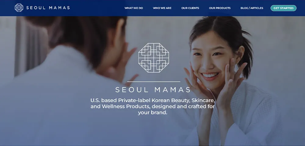 化妆品制造商网站