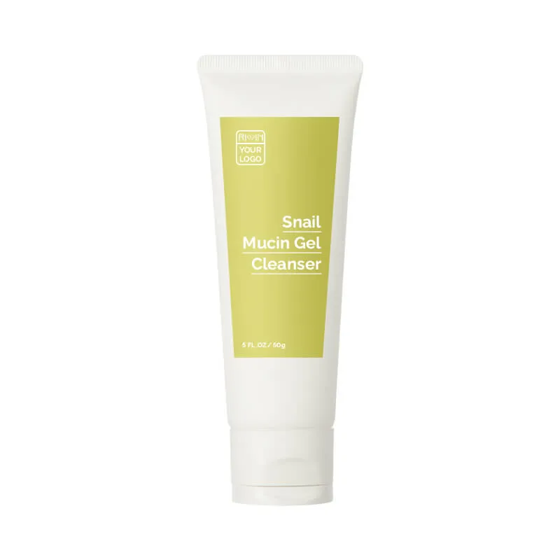 Private Label Snail Mucin Gel Cleanser