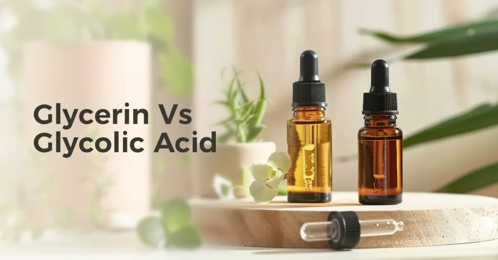glycerin vs glycolic acid