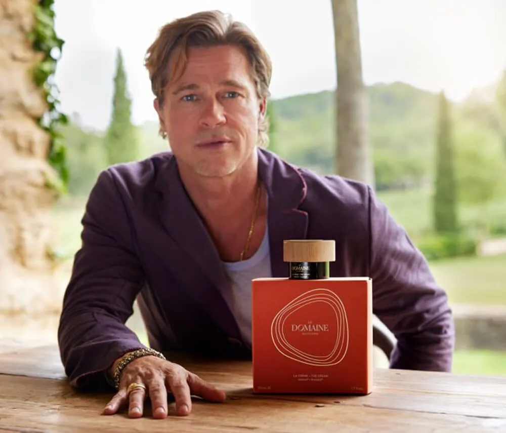 布拉德·皮特的 Le Domaine Skincare