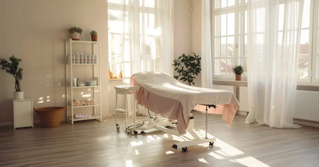 esthetician room checklist