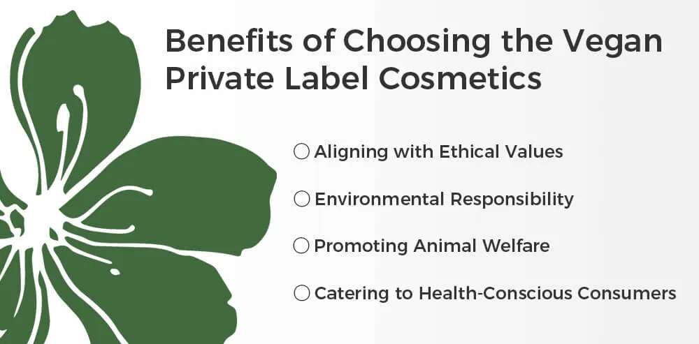 选择纯素自有品牌化妆品的好处