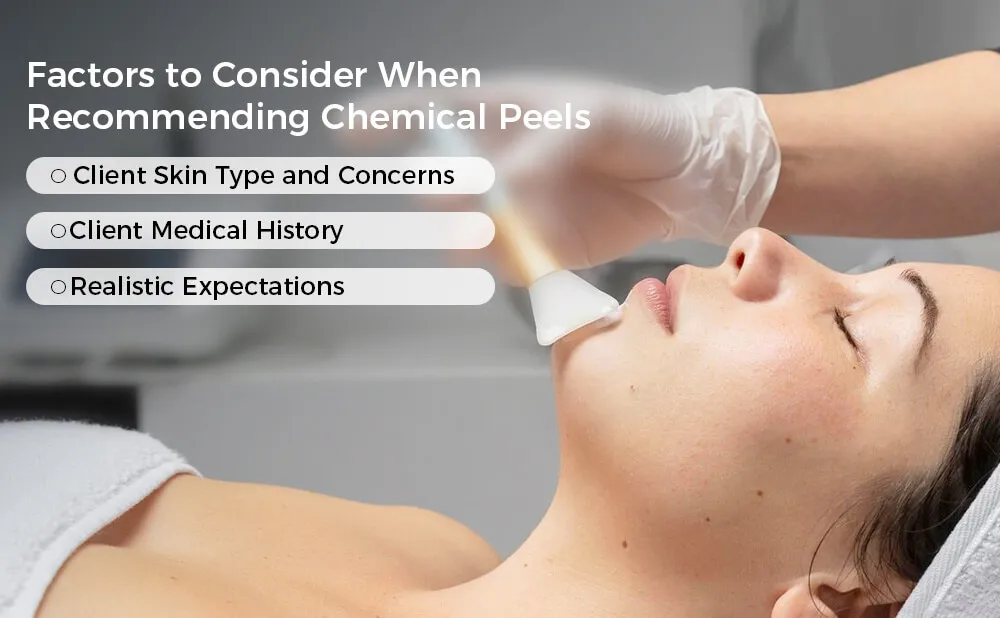 推荐化学换肤时要考虑的因素