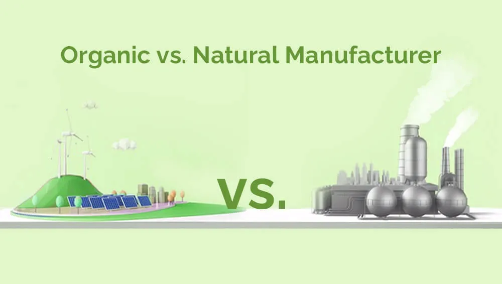 有机化妆品制造商 vs. 天然化妆品制造商