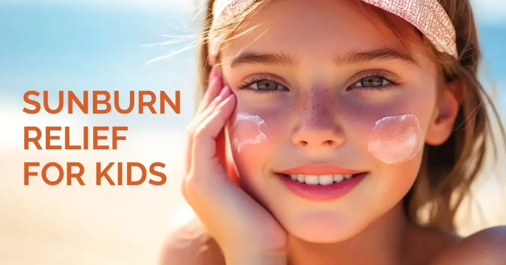 Sunburn Relief for Kids