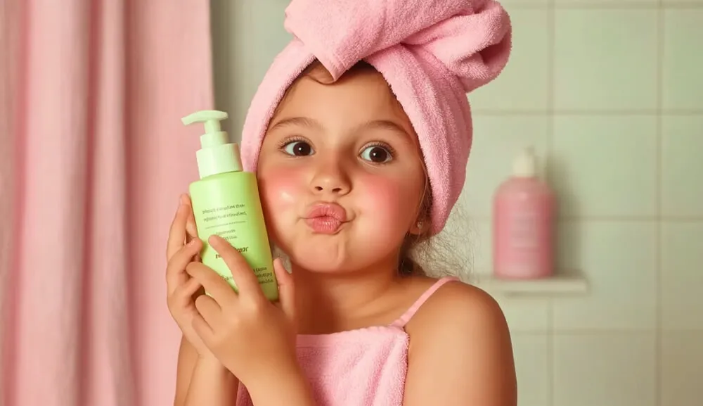 儿童护肤产品线