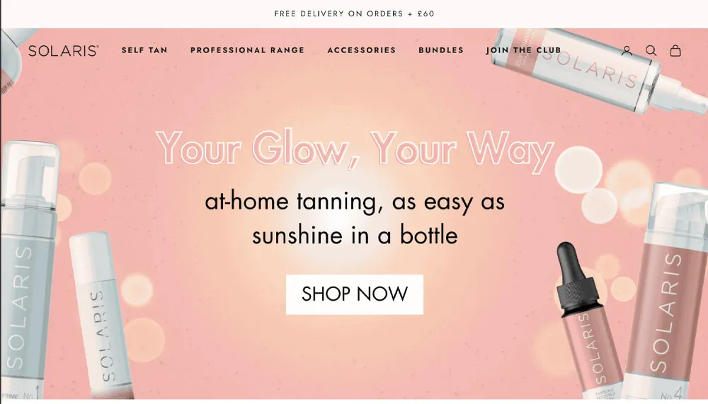 Solaris Tanning Products