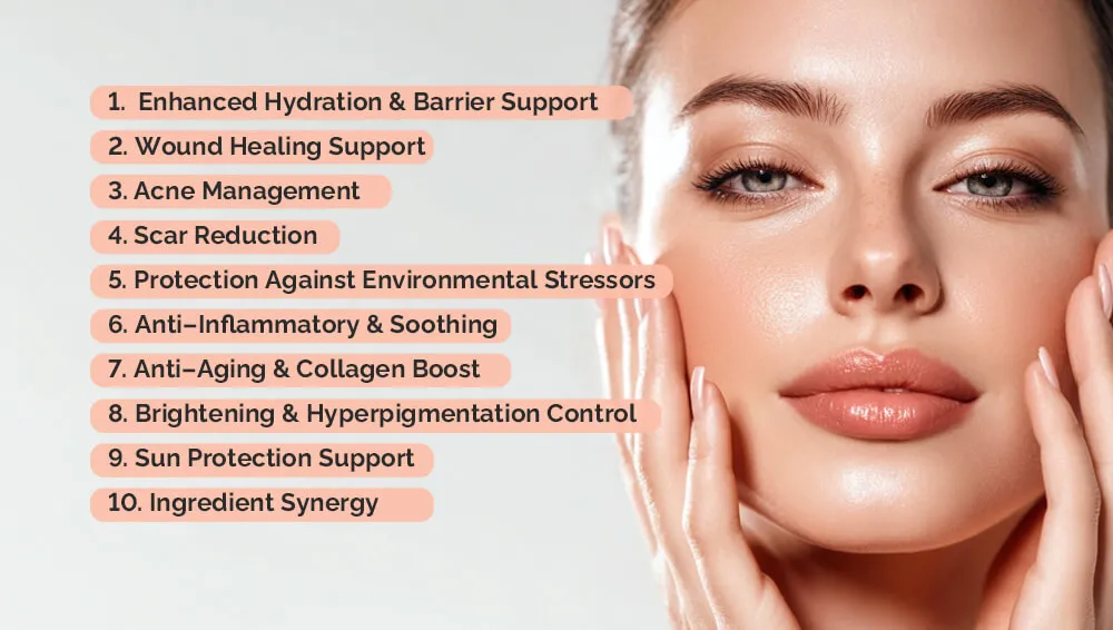 壳聚糖对皮肤的益处