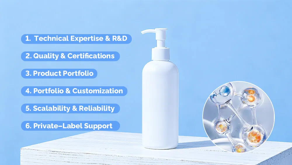 选择重组胶原蛋白制造商的关键考量因素