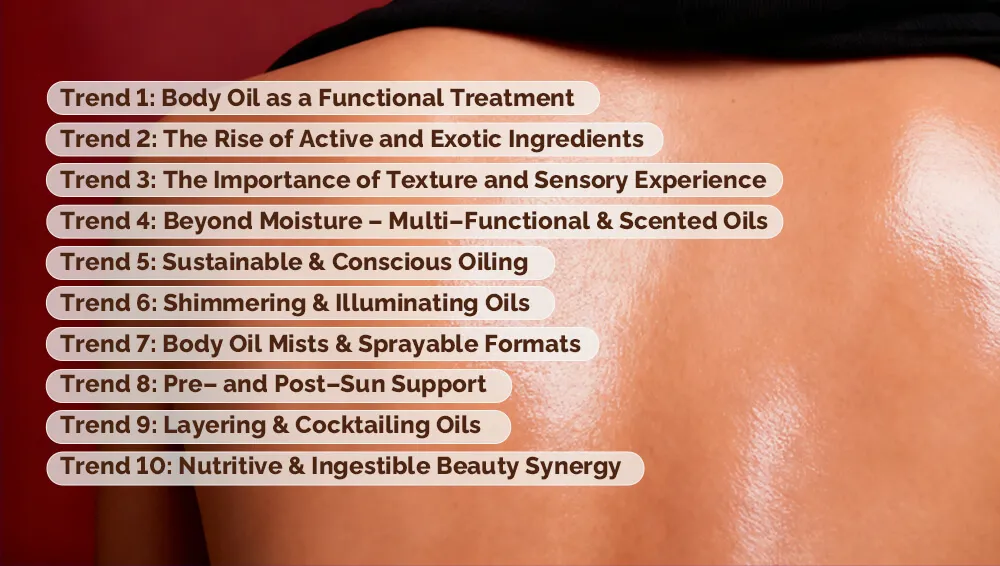 十大身体油趋势