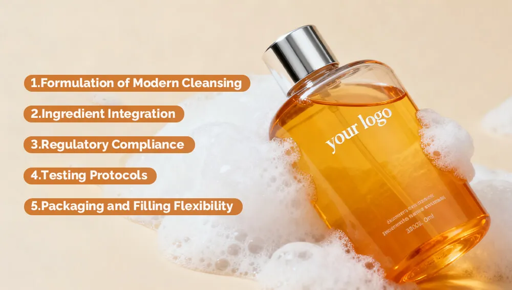 对自有品牌沐浴露制造商的要求